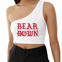Load image into Gallery viewer, University of Arizona Bear Down One Shoulder Top