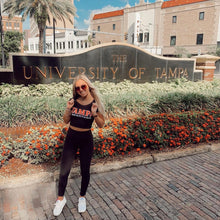 Load image into Gallery viewer, Tampa Spartans Black Babydoll Tee