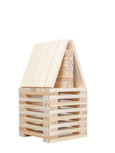 Load image into Gallery viewer, **Pre-order (Ships in 2-3 Weeks)**120 Pcs Natural Wooden Building Planks Set