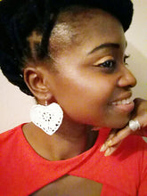 Load image into Gallery viewer, Statement Heart Earrings