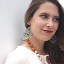 Load image into Gallery viewer, Filigree Chandelier Earrings