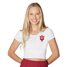 Load image into Gallery viewer, Indiana Hoosiers White Babydoll Tee