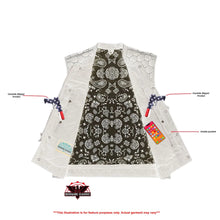 Load image into Gallery viewer, Mesh Heat Men's Black Mesh Textile Vest