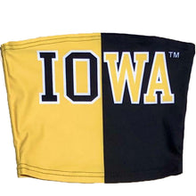 Load image into Gallery viewer, Iowa Hawkeyes Two Tone Tube Top