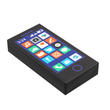Load image into Gallery viewer, Custom LEGO Phone Tile – 1x2 Printed by B3 Customs