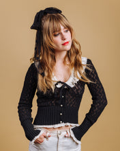 Load image into Gallery viewer, The Johansen - Black Skinny Scarf