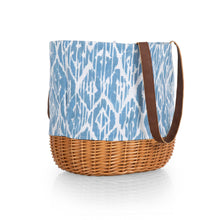 Load image into Gallery viewer, Coronado Canvas and Willow Basket Tote