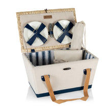 Load image into Gallery viewer, Boardwalk Picnic Basket for 4