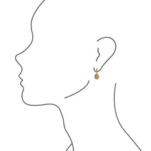 Load image into Gallery viewer, Jasper Roped Earrings - Bronze