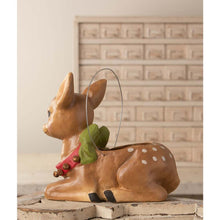 Load image into Gallery viewer, Jingle Bell Reindeer Bucket by Bethany Lowe Designs