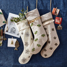 Load image into Gallery viewer, Snowflake stocking