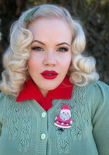 Load image into Gallery viewer, Jolly Old Elf PINK Brooch Johanna Parker x Lipstick &amp; Chrome
