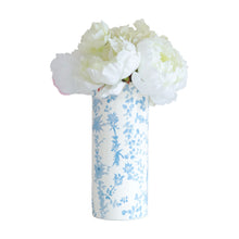 Load image into Gallery viewer, &quot;Aster&quot; Column Vase in Blue for Lo Home x Junior Sandler