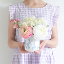 Load image into Gallery viewer, &quot;Aster&quot; Vase in Blue for Lo Home x Junior Sandler