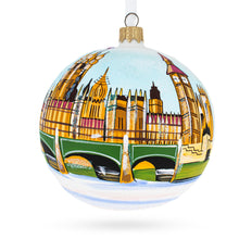 Load image into Gallery viewer, Big Ben, London, United Kingdom Glass Ball Christmas Ornament 3.25 Inches
