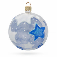 Load image into Gallery viewer, Santa's Magical Rabbit Trick Glass Ball Christmas Ornament 3.25 Inches