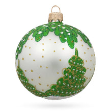 Load image into Gallery viewer, Festive Horse with Dangling Ornaments Glass Ball Christmas Ornament 3.25 Inches