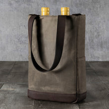 Load image into Gallery viewer, 2 Bottle Insulated Wine Cooler Bag