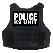 Load image into Gallery viewer, K9 UNIT Body Armor Bullet Proof Ballistic vest Tactical PVC Rubber Patch set POLICE LAW ENFORCEMENT patches CBP
