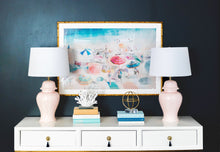 Load image into Gallery viewer, Cherry Blossom Light Pink Ginger Jar Lamp