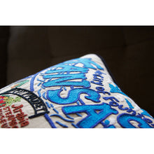 Load image into Gallery viewer, Kansas City Hand-Embroidered Pillow