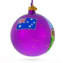 Load image into Gallery viewer, Harbor Bridge, Sydney, Australia Glass Ball Christmas Ornament 4 Inches