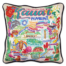 Load image into Gallery viewer, Kauai Hand-Embroidered Pillow