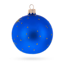 Load image into Gallery viewer, Timeless Nativity Scene in Manger Glass Ball Christmas Ornament 3.25 Inches