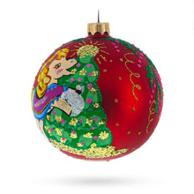 Load image into Gallery viewer, Pony Horse Decorating Tree Glass Ball Christmas Ornament 4 Inches