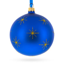 Load image into Gallery viewer, Serene Baby Jesus Sleeping Nativity Scene Glass Ball Christmas Ornament 4 Inches