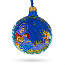 Load image into Gallery viewer, Angels Singing to Baby Jesus Glass Ball Christmas Ornament3.25 Inches
