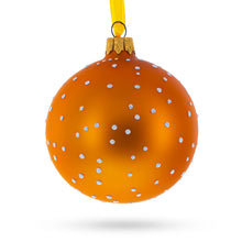 Load image into Gallery viewer, USA Flag and Bald Eagle Glass Ball Christmas Ornament 3.25 Inches