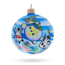 Load image into Gallery viewer, Glass Ball Christmas Ornament 3.25 Inches