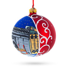 Load image into Gallery viewer, Chicago Theater, Illinois, USA Glass Ball Christmas Ornament 4 Inches