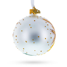 Load image into Gallery viewer, National Map of Ukraine Glass Ball Christmas Ornament 4 Inches