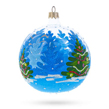 Load image into Gallery viewer, Labrador Retriever Glass Ball Christmas Ornament 4 Inches