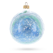 Load image into Gallery viewer, Girl with Candy Cane Glass Ball Christmas Ornament 4 Inches