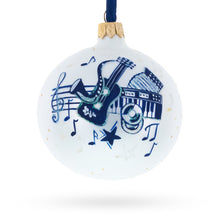 Load image into Gallery viewer, Saxophone, Guitar, Piano Glass Ball Christmas Music Ornament 4 Inches