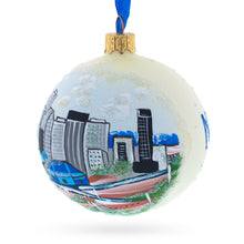Load image into Gallery viewer, New Orleans, Louisiana Glass Ball Christmas Ornament 3.25 Inches