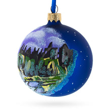 Load image into Gallery viewer, Castle in Ireland Glass Ball Christmas Ornament 3.25 Inches