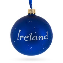 Load image into Gallery viewer, Castle in Ireland Glass Ball Christmas Ornament 3.25 Inches