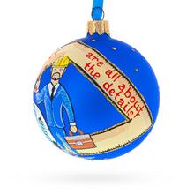 Load image into Gallery viewer, Engineer Glass Ball Christmas Ornament 3.25 Inches