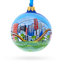 Load image into Gallery viewer, San Francisco, California Glass Ball Christmas Ornament 3.25 Inches