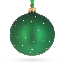 Load image into Gallery viewer, Girl Playing Tennis Glass Ball Christmas Ornament 3.25 Inches