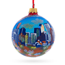 Load image into Gallery viewer, Denver, Colorado Glass Ball Christmas Ornament 3.25 Inches