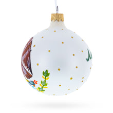 Load image into Gallery viewer, Mexico Coat of Arms Glass Ball Christmas Ornament 3.25 Inches