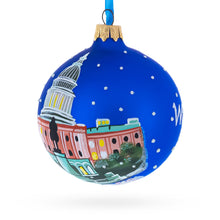 Load image into Gallery viewer, United States Capitol, Washington, DC Glass Ball Christmas Ornament 3.25 Inches
