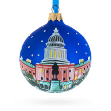 Load image into Gallery viewer, United States Capitol, Washington, DC Glass Ball Christmas Ornament 3.25 Inches