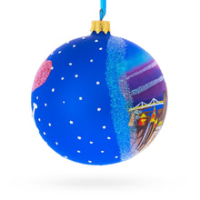 Load image into Gallery viewer, New York City at Night Glass Ball Christmas Ornament 4 Inches