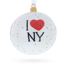 Load image into Gallery viewer, Brooklyn Bridge, New York, USA Glass Ball Christmas Ornament 4 Inches